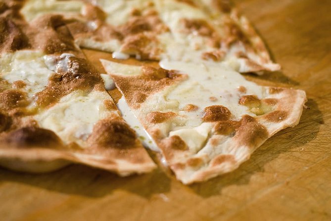 Focaccia with stracchino cheese