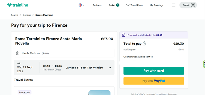 cheap train tickets rome to florence payment cheap train tickets rome to florence payment