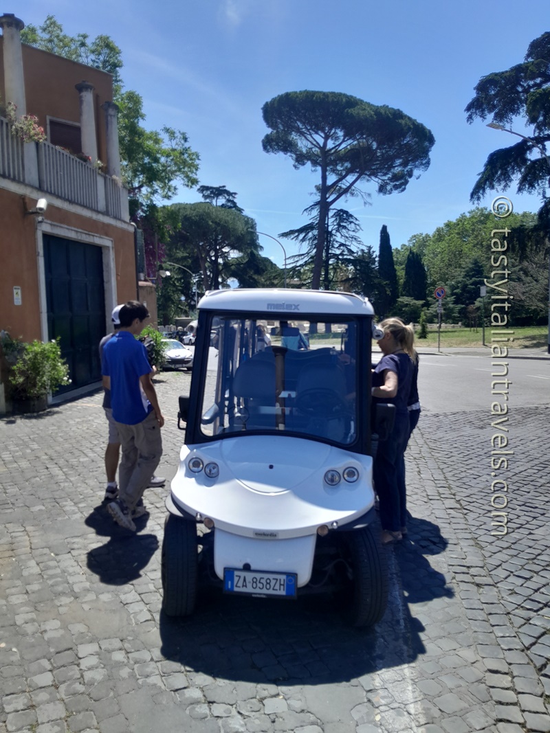 comfy golf cart tour livtours