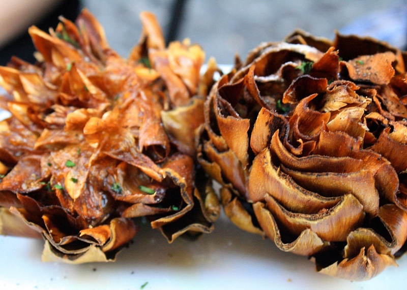crisp fried artichokes liv tours rome crisp fried artichokes liv tours rome