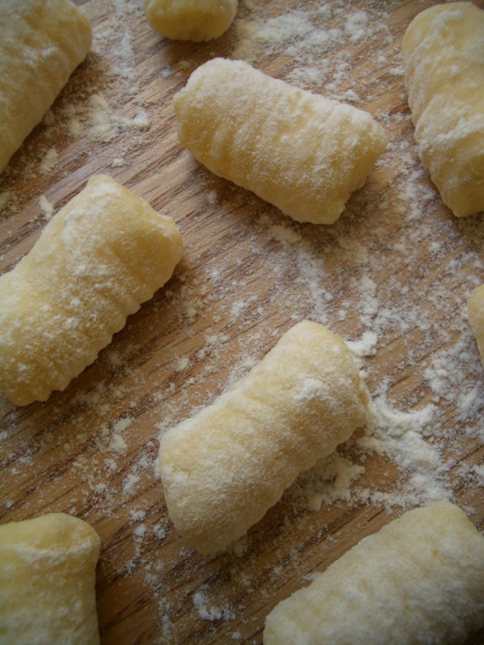 From potatoes to gnocchi — handmade Italian perfection Transforming potatoes, flour, egg yolk, and a pinch of salt into soft, handmade Italian gnocchi — simple ingredients turned into something delicious