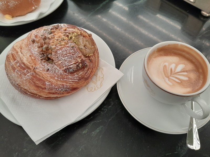 Marchesi Passticeria serves mouthwatering freshly baked pastries and good coffee Marchesi Passticeria serves mouthwatering freshly baked pastries and good coffee
