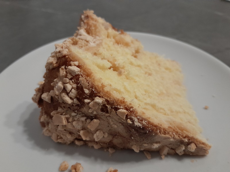 A slice of soft panettone is a true treat for foodies!