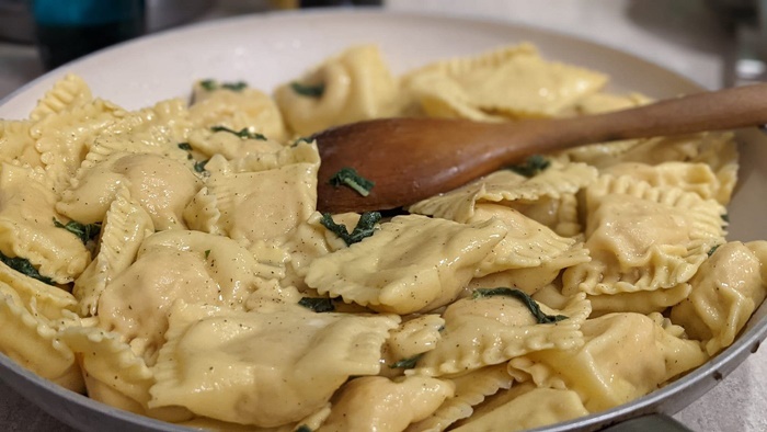 The most delicious pasta you'll ever eat—made by you in Chef Luca’s Florence cooking class Freshly made pasta prepared during a hands-on cooking class with Chef Luca in Florence, Italy