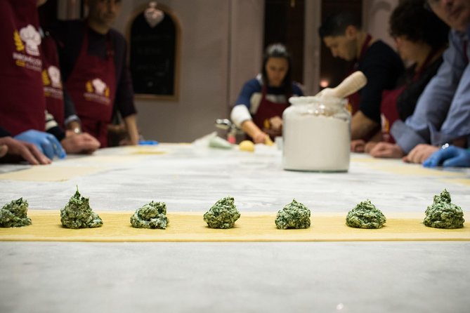 Making ravioli from scratch is a true fan favorite, with fresh dough and delicious fillings coming together in this hands-on cooking class in Rome. Making ravioli from scratch is a true fan favorite, with fresh dough and delicious fillings coming together in this hands-on cooking class in Rome