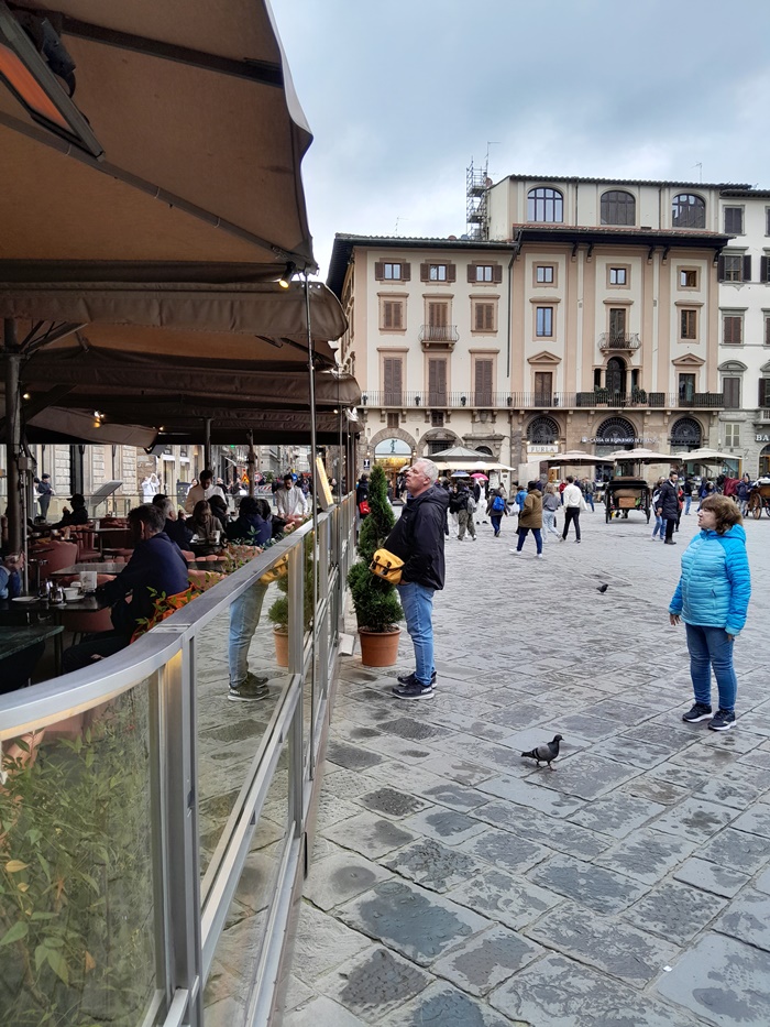 Piazza della Signoria in the fall Piazza della Signoria in the fall