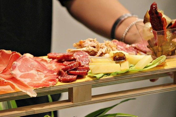 Cured meat and cheeses, you'll eat on private Florence food tour with Demetra!