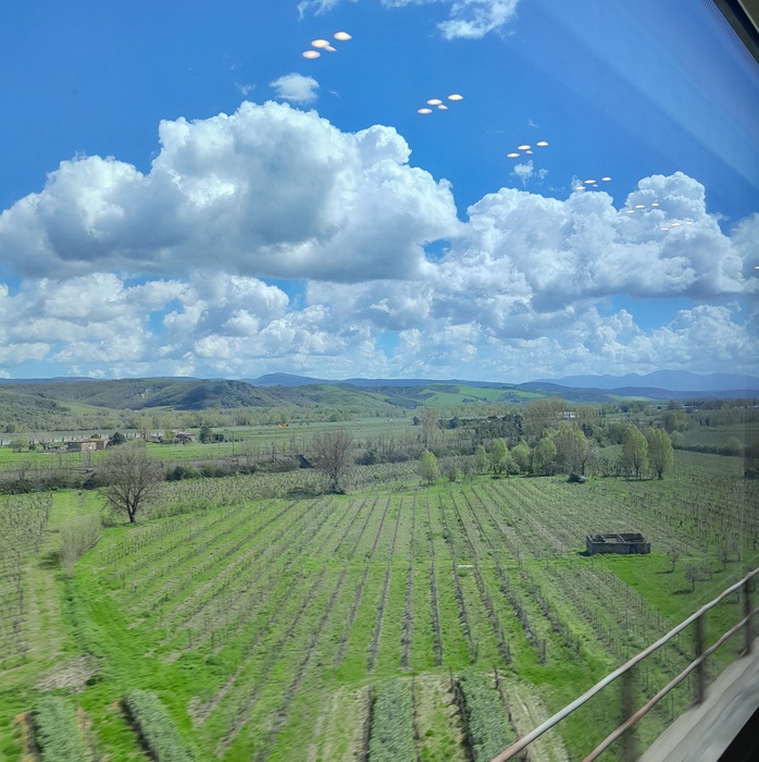 scenery from rome to florence train scenery from rome to florence train