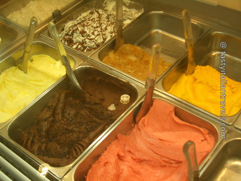 Venchi gelateria in Rome offering Italian gelato during summer