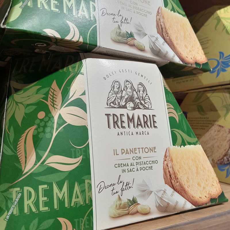 Tre Marie offers a huge choice of panettones