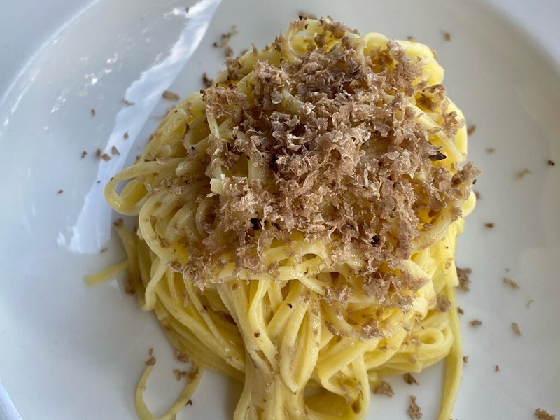 Pasta with truffles - an amazing meal