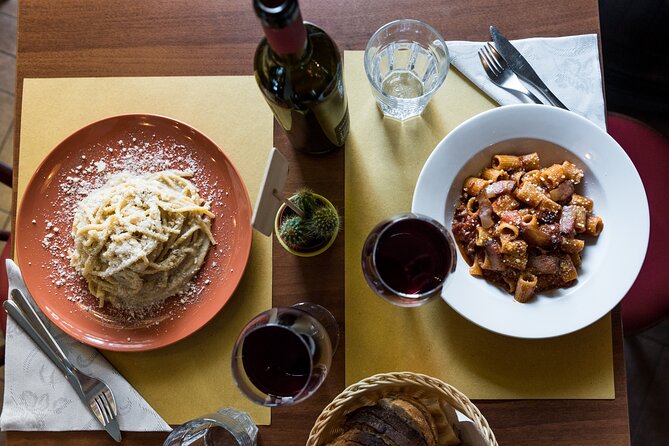 You'll taste classic Roman pasta dishes, while on Eating Europes's golf cart food tour of Rome!