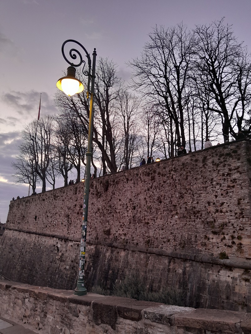 The Venetian Walls are especially beautiful in the sunset