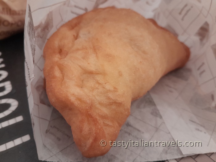 Panzerotti — our favourite Puglian street food treat Freshly fried panzerotti, a popular street food from Puglia, golden and crispy on the outside